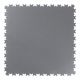 VR Interlocking tile texture dark grey 50x50cm - 4mm