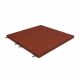 Patio tile 30mm 50x50cm red