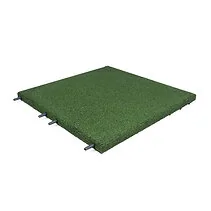 Dalle terrasse caoutchouc   vert 50x50x3 cm